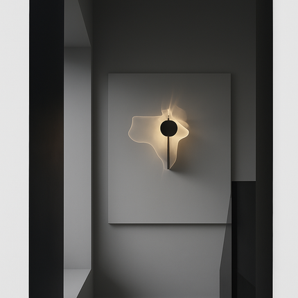 Applique murale LED en acier inoxydable au design science-fiction — LZ4X9T
