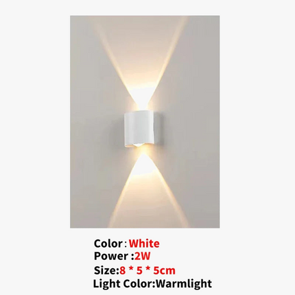 Applique murale LED en aluminium moderne — LZ4FJ9Q