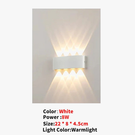 Applique murale LED en aluminium moderne — LZ4FJ9Q