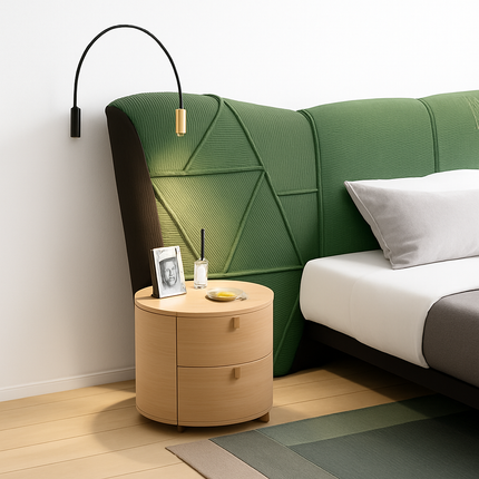 Applique murale LED design en arc doré pour intérieur élégant — LZ4X9B2