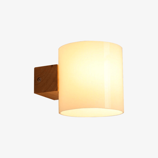 Applique murale LED en bois et verre design Room — LZ4X9QJ