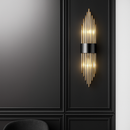 Applique murale LED en cristal transparent — LZ4X9T2