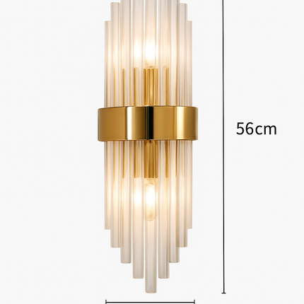 Applique murale LED en cristal transparent — LZ4X9T2