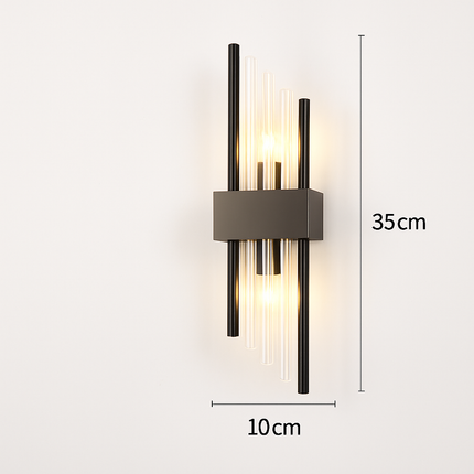 Applique murale LED en cristal transparent — LZ4X9T2