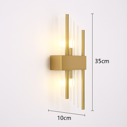Applique murale LED en cristal transparent — LZ4X9T2