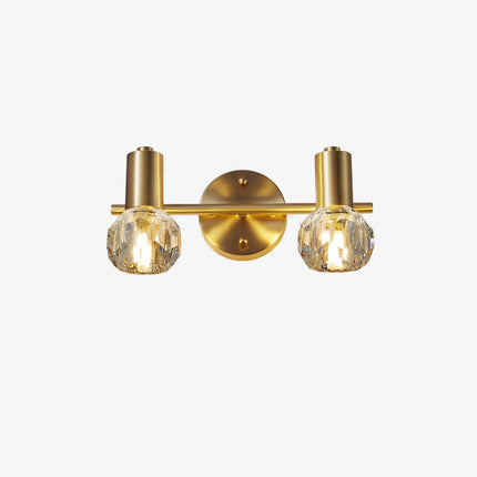 Applique murale LED en cristal doré style luxury Altesse — LZ4Q7N2
