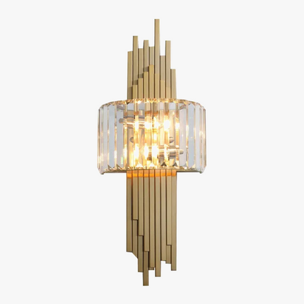 applique murale led en cristal moderne et raffinée