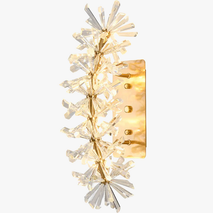 Applique murale LED en cristal à montage en surface moderne — LZ7XQ2