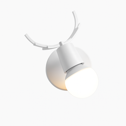 Applique murale LED en bois forme cerf design Novelty — LZ4X9T1