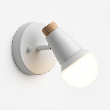 Applique murale LED en bois forme cerf design Novelty — LZ4X9T1