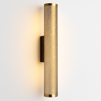Applique murale LED en laiton au style rétro — LZ4X9P2