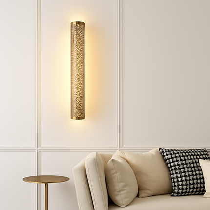 Applique murale LED en laiton au style rétro — LZ4X9P2