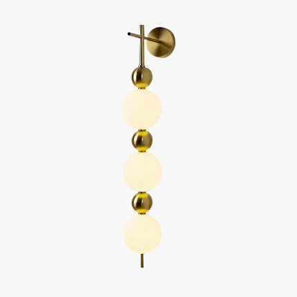Applique murale LED en métal avec boule acrylique et variateur d’intensité — LZ4X9P2