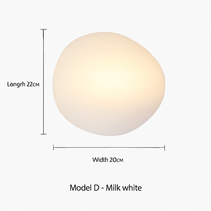 Applique murale LED en verre coloré au style nordique — LZ4X9P2