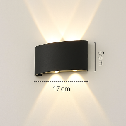 Applique murale LED extérieure étanche en aluminium ZBW0010 — LZ4X9P