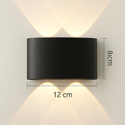 Applique murale LED extérieure étanche en aluminium ZBW0010 — LZ4X9P