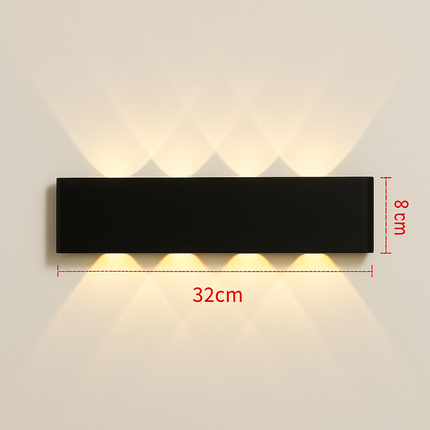 Applique murale LED extérieure étanche en aluminium ZBW0010 — LZ4X9P