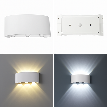 Applique murale LED extérieure étanche en aluminium ZBW0010 — LZ4X9P