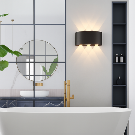 Applique murale LED extérieure étanche en aluminium ZBW0010 — LZ4X9P