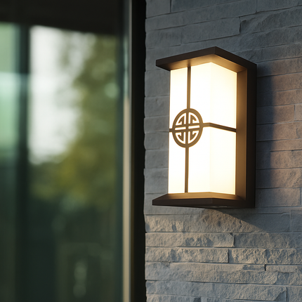 Applique murale LED étanche pour éclairage décoratif extérieur — LZ4X9P2