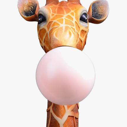 Applique murale LED girafe dessin animé pour chambre enfant européen — LZ4X9P2