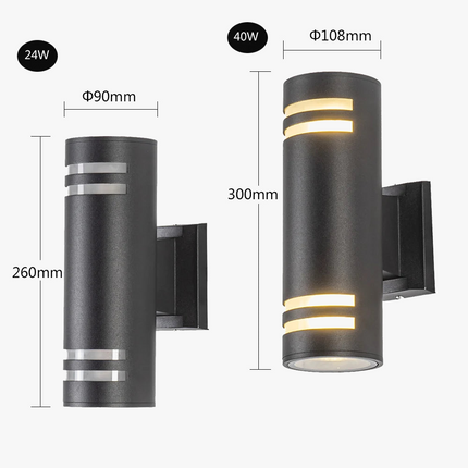 Applique murale LED haute puissance pour usage extérieur — LZ4P9XQ