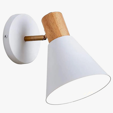 Applique murale LED industrielle réglable avec prise et interrupteur — LZ4X9P2