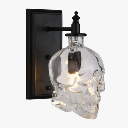 Applique murale LED industrielle tête de mort rétro — LZ4X9B