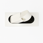 Blanc mat / Blanc chaud