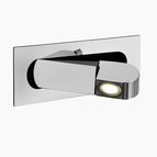 Chrome poli / Blanc chaud