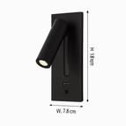Noir A USB / Blanc chaud (2700-3500K)
