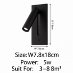 Noir A 5W / Blanc chaud (2700-3500K)