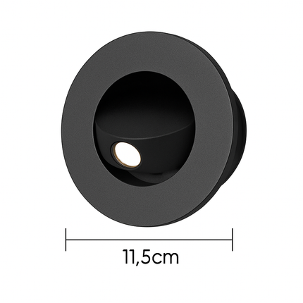 Applique murale LED intégrée nordique 3W