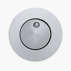 Rond Argent / Blanc chaud (2700-3500K)