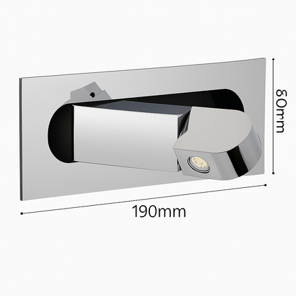 Applique murale LED intégrée nordique 3W