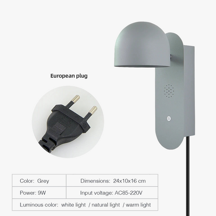 Applique murale LED rotative et réglable pour décoration intérieure — LZ4P9XQ