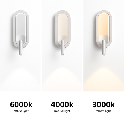 Applique murale LED avec lampe liseuse rotative pour tête de lit hôtel — LZ4X9P2