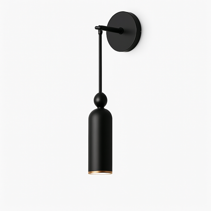 Applique murale LED longue en verre et fer moderne — LZ4XJ9