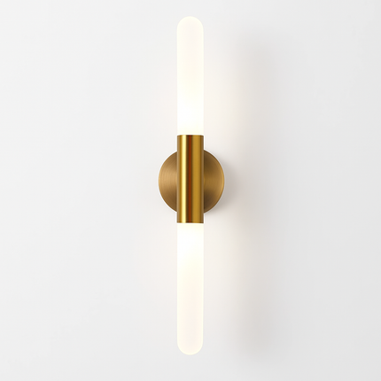 Applique murale LED longue en verre et fer moderne — LZ4XJ9