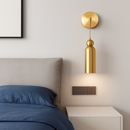 Applique murale LED longue en verre et fer moderne — LZ4XJ9