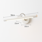 B Blanc 58 cm / Blanc chaud (2700-3500K)