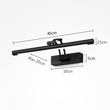 Applique murale LED allongée pour miroir de salle de bain — LZ4X9P