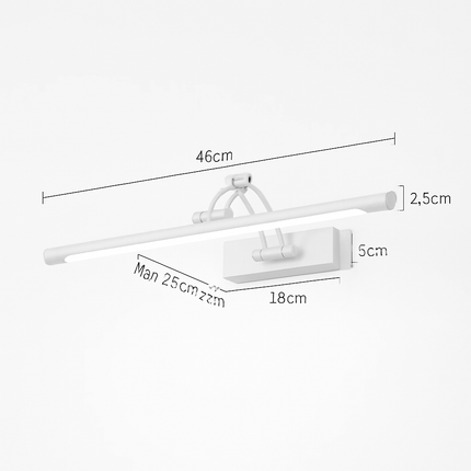 Applique murale LED allongée pour miroir de salle de bain — LZ4X9P
