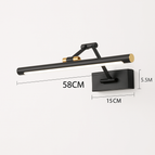 A Noir 58cm / Blanc chaud (2700-3500K)