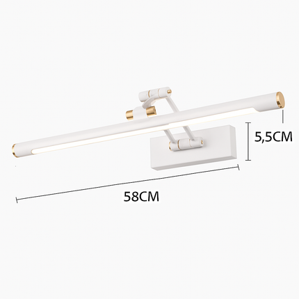 Applique murale LED allongée pour miroir de salle de bain — LZ4X9P