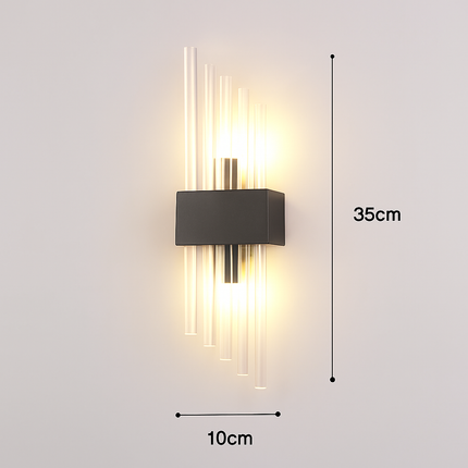 applique murale led luxe moderne dorée