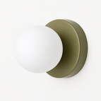 Vert / Abat-jour en verre 10 cm