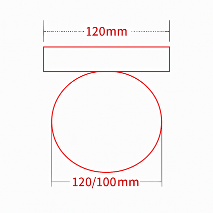 Applique murale LED créative forme macaron 10/12 cm — LZ4T9QJ2