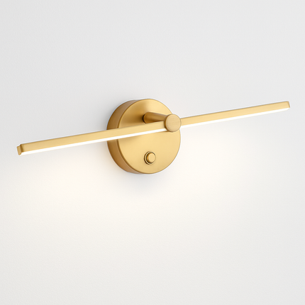 Applique murale LED pour chambre avec miroir et interrupteur — LZ4X9P