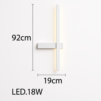 Applique murale LED au design artistique minimaliste — LZ4T9X2